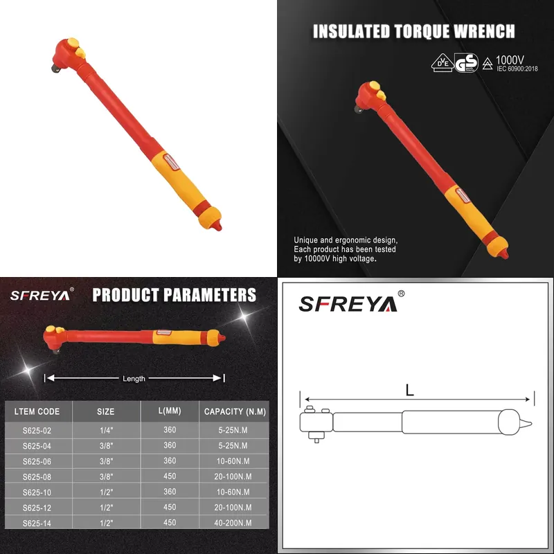 Torque Wrench - Горячая распродажа 2026 года: SFREYA S625