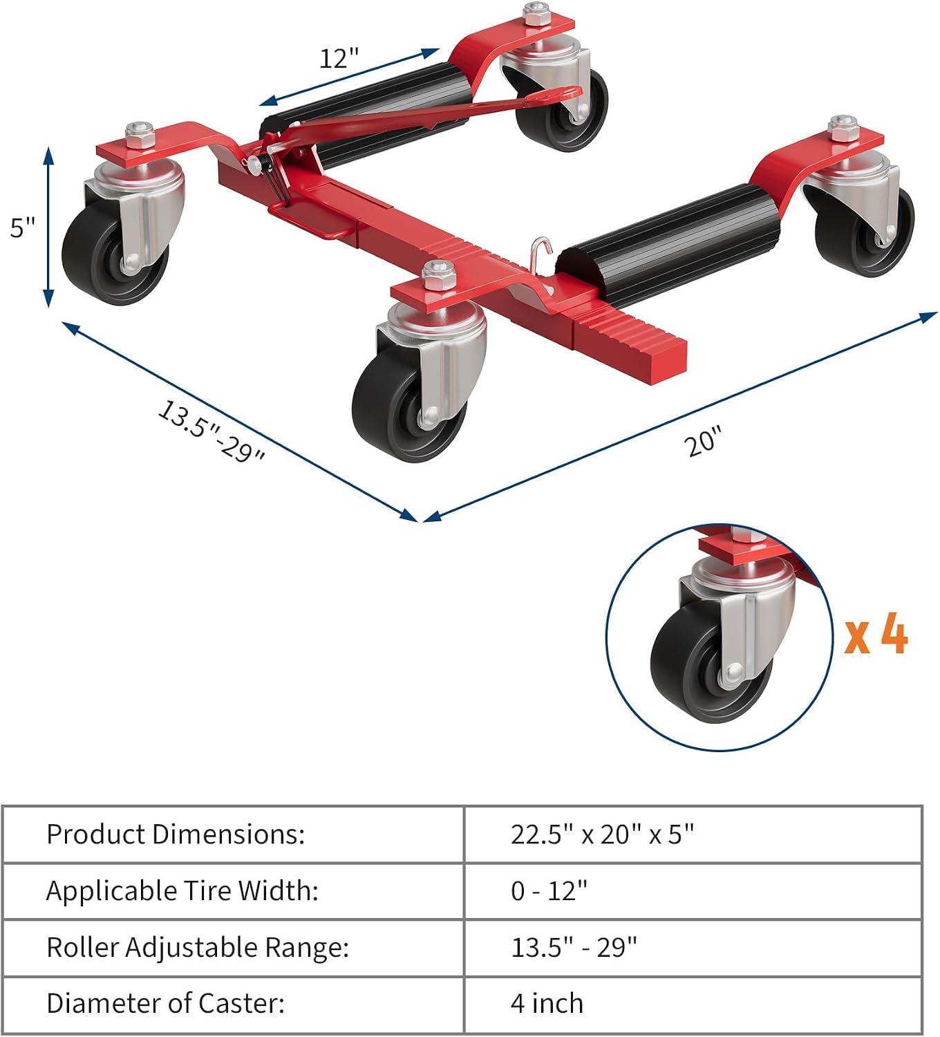 Tacleekii 2, комплект из 4 шту – обзор и цена Car Jack
