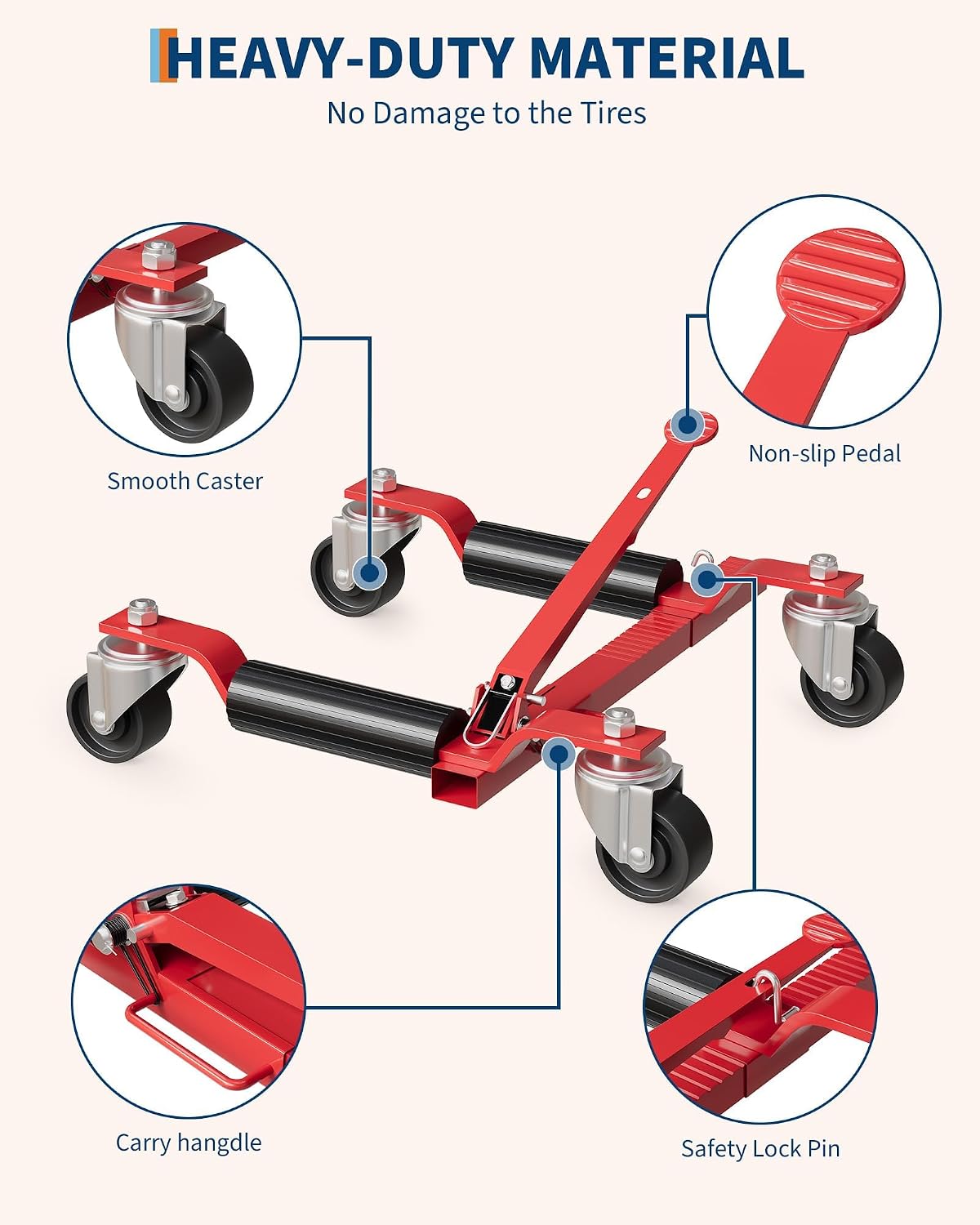 Tacleekii 2, комплект из 4 шту – обзор и цена Car Jack